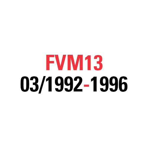 FVM13 03/1992-1996